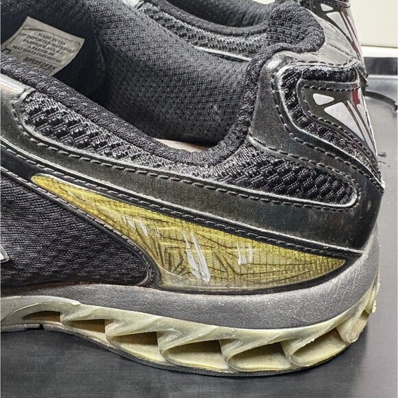 New Balance MR8509BK Zip Running Shoes Men’s Size 10 Black Gold Silver Retro main image 12